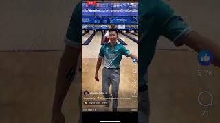 Darren Tang Finally Bowls 2Handed on Tour [upl. by Ardnekal]