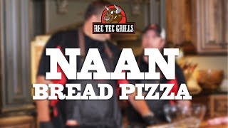 Naan Bread Pizzas with Ray amp Stevie  REC TEC Grills [upl. by Ferd]