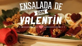 ¿Cómo preparar Ensalada de San Valentin  Cocina Fresca [upl. by Ecnarual]