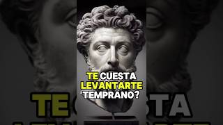 TE CUESTA LEVANTARTE TEMPRANO filosofia estoicismo reflexiones consejos motivación frases [upl. by Gladi]