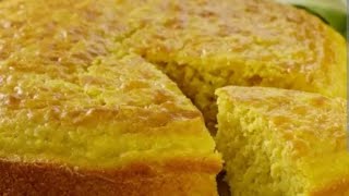 como hacer pan de elote sin horno en sarten [upl. by Bornstein]