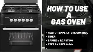 How to use a GAS OVEN  Tips on using a gas oven  cookingwithnimoh [upl. by Okiam]