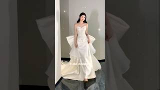 Stunning wedding dress u must see✨️🥰fashion dress weddingdress shortvideos viralvideo [upl. by Silvester]