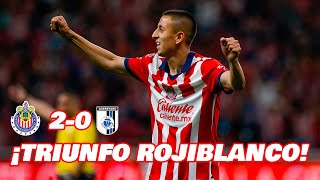 CHIVAS VENCE A QUERETARO LIGA MX CLAUSURA 2024 JORNADA 14  EN ZONA FUT [upl. by Nahguav]