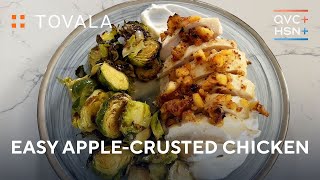 Make AppleCrusted Chicken Breast with Tovala Smart Oven  QVC HSN [upl. by Hennahane317]