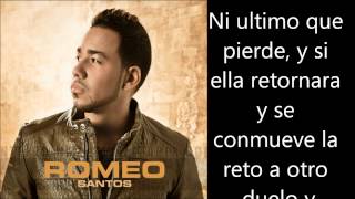 Romeo Santos  La Diabla Letra Lyrics [upl. by Awahsoj338]