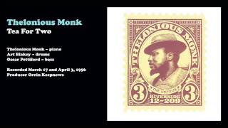 Thelonious Monk  Tea for Two 1956 [upl. by Ennahgiel]