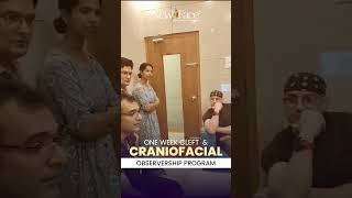 Cleft Craniofacial Observership Program  Dr Mathew PC shorts [upl. by Lebam326]