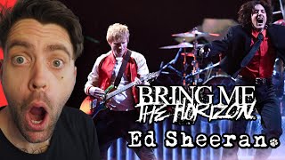 quotUK Drummer REACTS to Ed Sheeran – Bad Habits feat Bring Me The Horizon REACTIONquot [upl. by Sibella847]