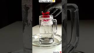 Sting sprit soda 😀 sprite soda drink fizzydrink sting [upl. by Ardnassak992]