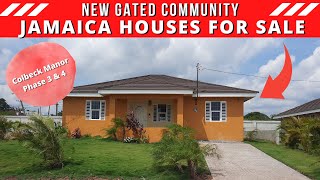 New GATED COMMUNITY IN JAMAICA  Colbeck Manor Kemtek Development  House for Sale in Jamaica [upl. by Colb123]