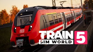 Train Sim World 5 Live  Early Morning Service Dresden [upl. by Sandler184]