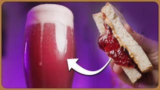 Turning a PBampJ Sandwich into BEER 🥜🍇 [upl. by Yanttirb554]