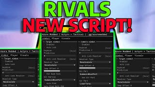 VERY OVERPOWERED New Best Free Rivals Script AIMBOT RAGE amp MORE [upl. by Lilak]