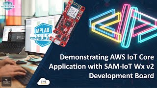 Demonstrating AWS IoT Core Application with SAM IoT Wx v2 Development Board [upl. by Yorgos]