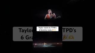 TaylorSwift THANKS FANS for TTPD’s six Grammy noms 🎉🫶 🎥 badtakesbyclyde shorts [upl. by Li]