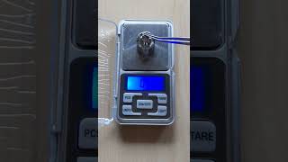 【pocket scale】mhseries 500g001g calibration [upl. by Tonie]