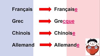 Las nacionalidades en francés LES NATIONALITÉS [upl. by Haynes283]