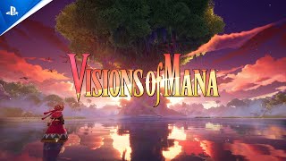 Visions of Mana  Launch Date Trailer  PS5 amp PS4 Games [upl. by Staw]