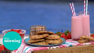 Rusties Chocolate Chip Chip Cookies amp Milkshake Makes a Perfect Summer Holiday Treat  This Morning [upl. by Maurey]