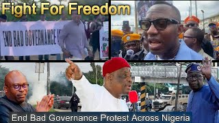 Nigeria Independence Day Shut Down By Protesters [upl. by Ive]