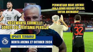 PERMINTAAN MAAF AREMA Janji Bakal Bawa Hadiah Spesial di Kandang Barito Untuk Aremania [upl. by Padraig98]