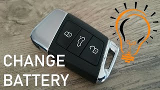 HOW TO Change the Battery in Your Car Key Fob  Volkswagen [upl. by Craddock277]