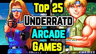 25 Underrated Arcade Games Of All Time  Explored [upl. by Ainak]