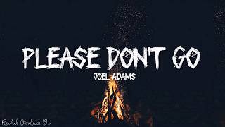 Joel Adams  Please Dont Go Lyrics [upl. by Auqinet]