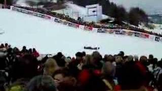 Scott Macartney crash Kitzbühel downhill 2008 [upl. by Eanil]