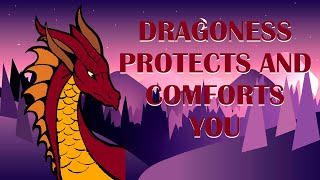 ASMR V Dragoness protects and comforts you REQUESTED [upl. by Aliakim]