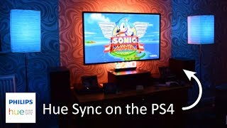 Philips Hue  Hue Sync on PS4 [upl. by Deeyn886]