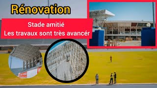 rénovation STADE Leopold sedar Senghor [upl. by Ilanos]