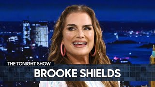 Brooke Shields on Falling in Front of Johnny Carson on The Tonight Show and Mother of the Bride [upl. by Mccartan918]