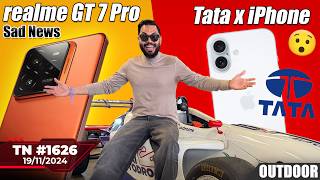 realme 14 India LaunchTata x iPhone😯Samsung XROPPO Reno 13 Comingrealme GT7 Pro 5800mAhTTN1626 [upl. by Fridell]