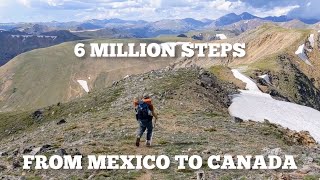 Walking 6 million steps from Mexico to Canada on the CDT [upl. by Duyne]