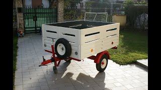 Restauro Carrello Ellebi anni 70 vintage completo [upl. by Neeham]