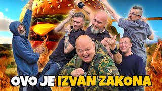 Ovi SMASH BURGERI su IZVAN ZAKONA Fatman i RampR bend [upl. by Neural]