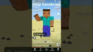 Help herobrine [upl. by Sabelle]