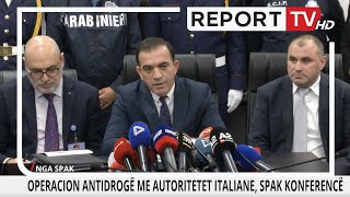 SPAK operacion antidrogë në bashkëpunim me autoritetet italiane 20 të arrestuar mes tyre një polic [upl. by Ennairrac]