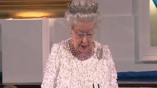 The Queens speech at the State Dinner in Ireland [upl. by Aicilic66]