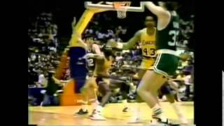 Kareem AbdulJabbar 32Pts6Rbs4Blks1Ast Lakers Secure Title 1987 Finals Gm 6 [upl. by Pammie]