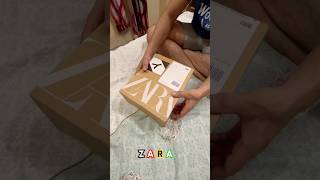 Unboxing ZARAs new Collection ❤️🎭 zara perfume shorts trending viralshorts [upl. by Mencher737]