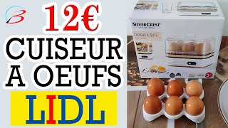 TEST COMPLET NOUVEAU CUISEUR A OEUFS LIDL AOUT 2021 PROTEINES MOBILES  BOOST NOW  E22 [upl. by Philpot789]