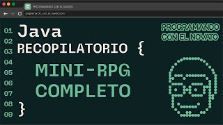 Recopilatorio 1 JAVA  Mini RPG  COMPLETO [upl. by Gmur]