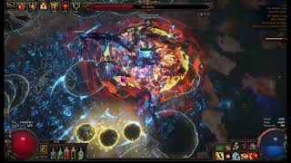 Path of Exile 325SSF SC Consecrated Path of Endurance  Uber Shaper Last Phase [upl. by Roach28]