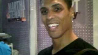 Taimak Guarriello aka Bruce Leroy chatting it up with Vickens [upl. by Ivek]