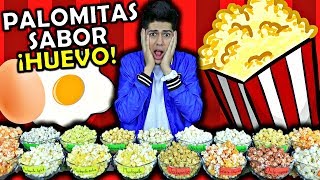 ¡ADIVINA el sabor de las PALOMITAS RETO  de15 SABORES  ANTRAX ☣ [upl. by Let9]