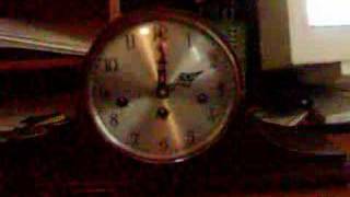 1925 elgin mantle clock full hour [upl. by Holey]