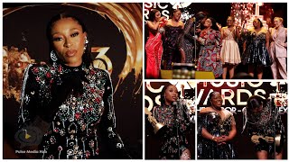 Celebrating DJ Zinhle At The Basadi Awards quotThis Is My First Award As A DJquot Trailblazer Of The Year [upl. by Kall]